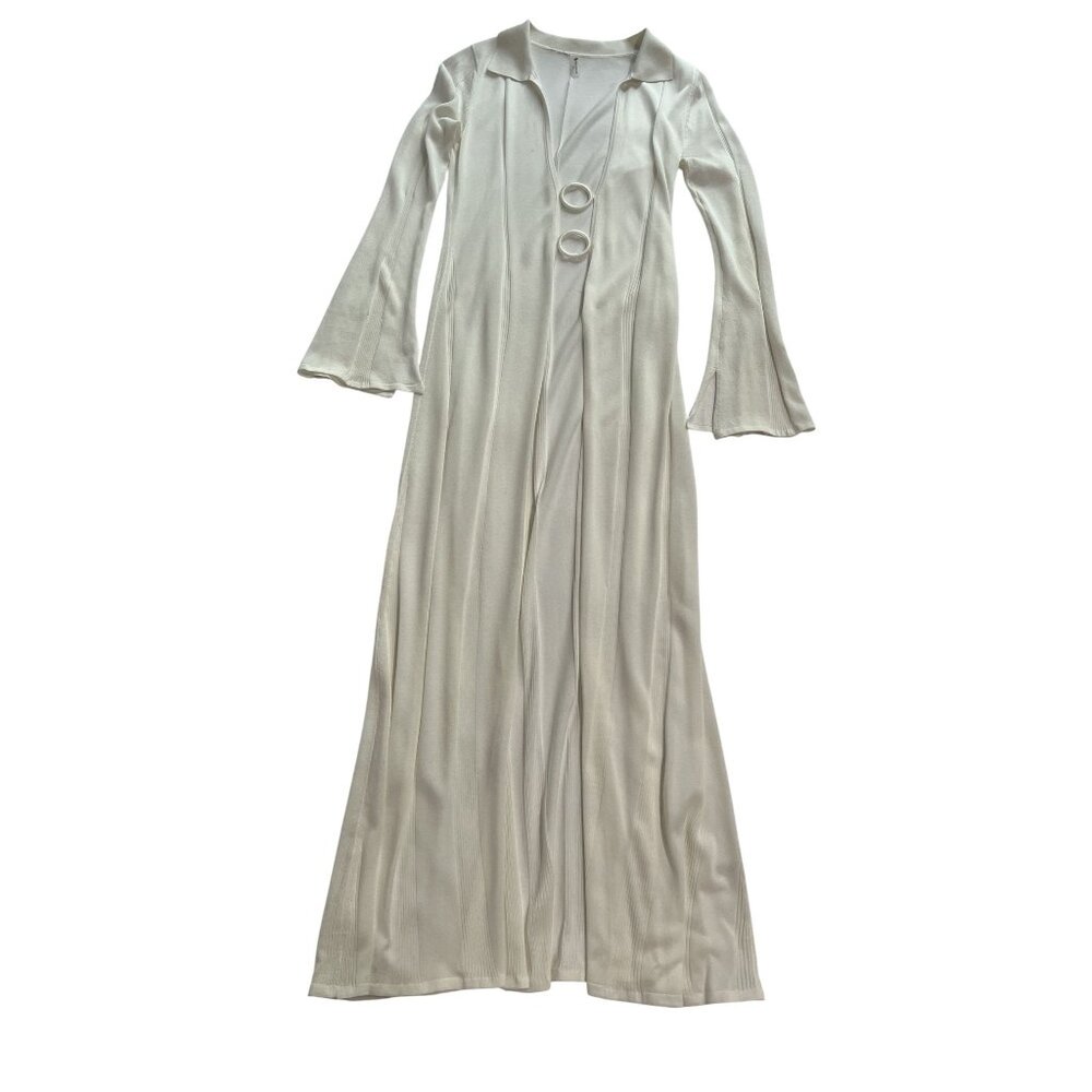 Devon Windsor Lucia Robe in Off White